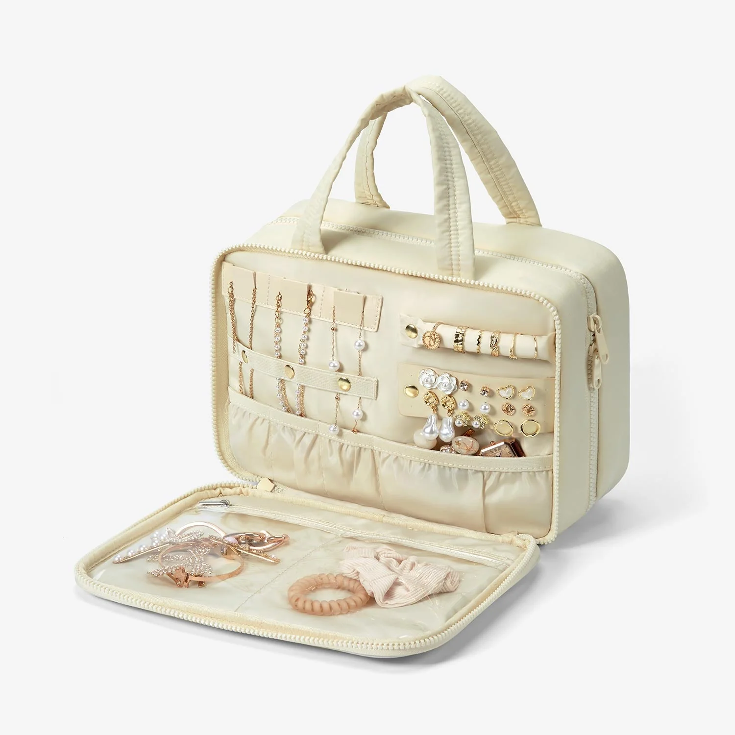 Zora Spacesaver Hanging Clear Toiletry Bag - Image 48