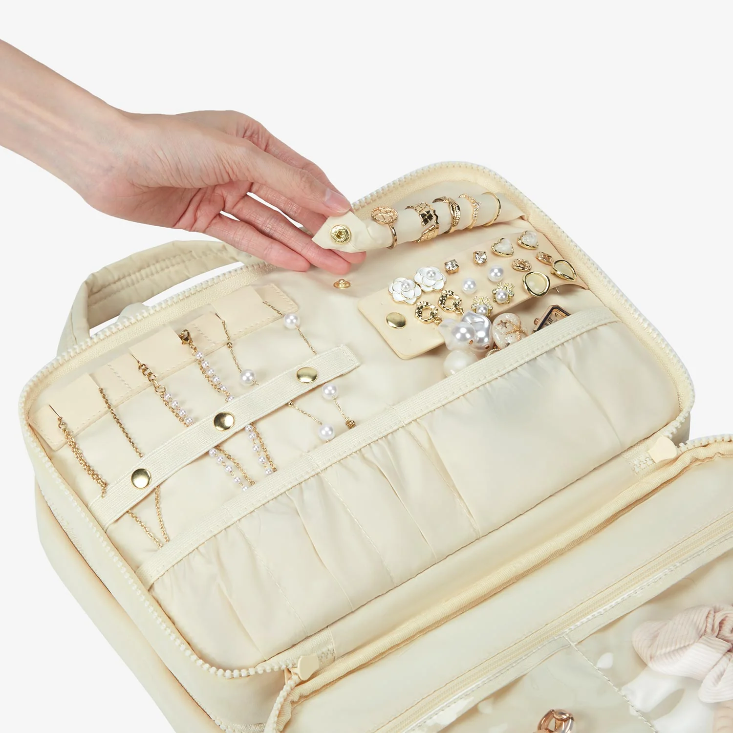 Zora Spacesaver Hanging Clear Toiletry Bag - Image 49