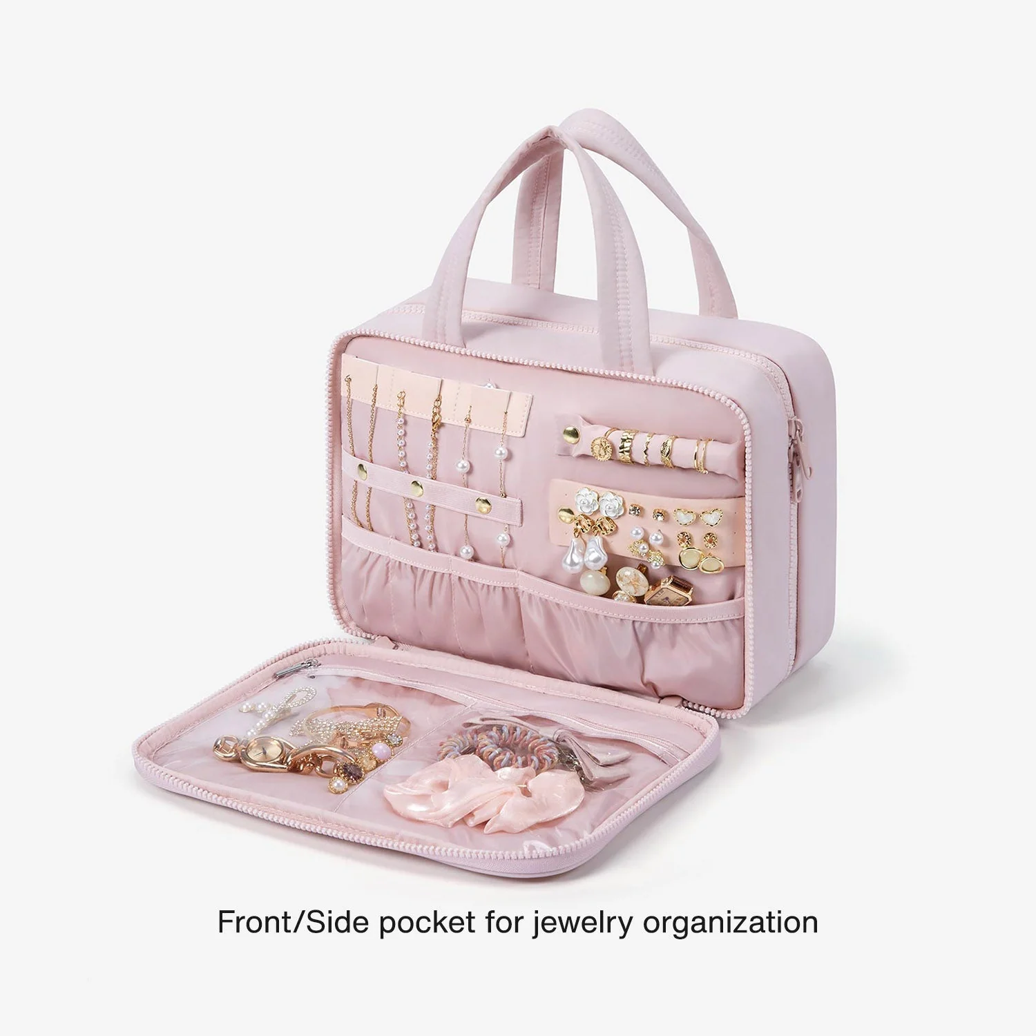 Zora Spacesaver Hanging Clear Toiletry Bag - Image 6