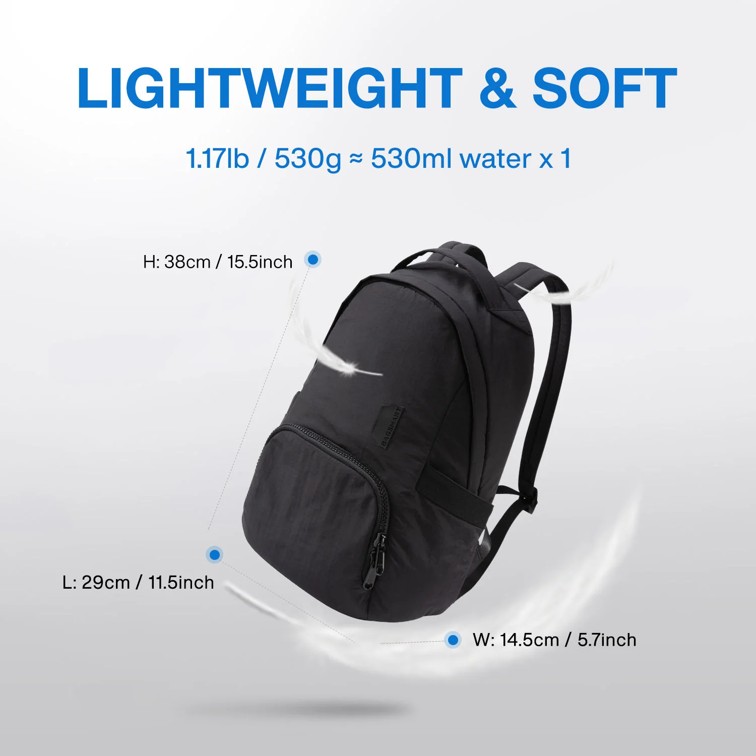 Zoraesque 13.3 Inch Featherlight Backpack - Image 35